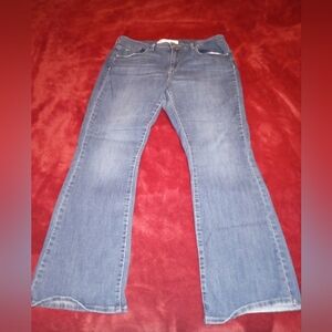 Signature by Levi Strauss Mid Blue Flared Jeans